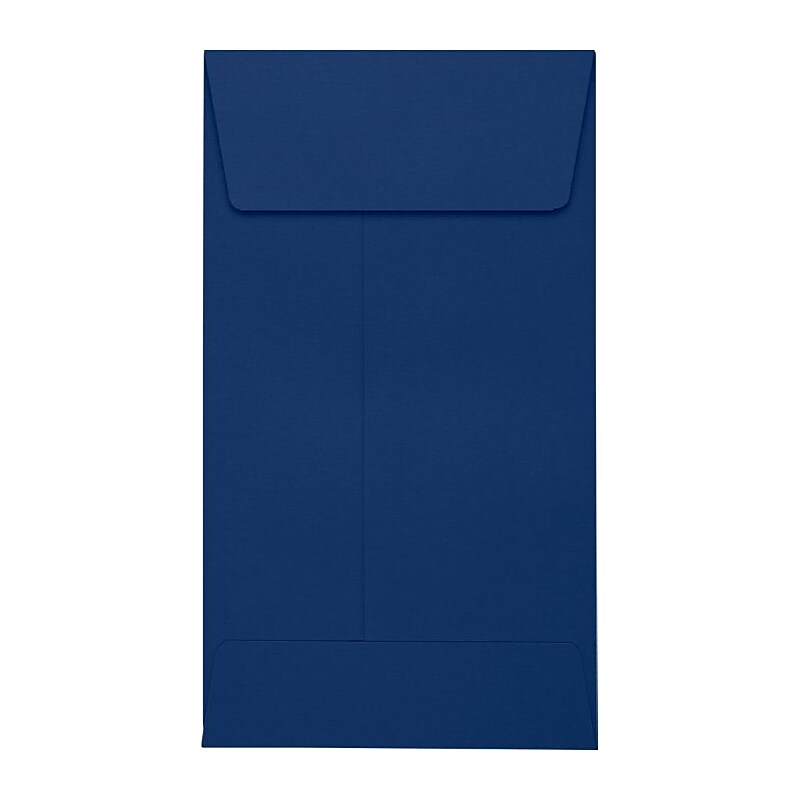 LUX Self Seal #5 1/2 Coin Envelopes, 3 1/8" x 5 1/2", Navy, 50/Pack (LUX512CO10350) image 1