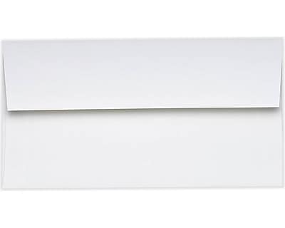 Foto-Grußkarten-Umschläge – 50 Stück, 11,4x21,6 Cm, Hellweiß, 70 Lb, Für Einladungen & Karten