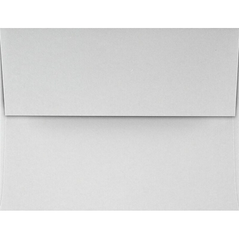 LUX A2 (4 3/8 x 5 3/4) - 100% Cotton - Grey 50/Pack, Gray - 100% Cotton (4870-SG-50) image 1