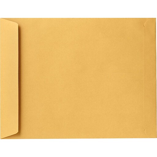 LUX 11 x 17 Jumbo Envelopes 50/Pack, 28lb. Brown Kraft (83478-50) | Staples