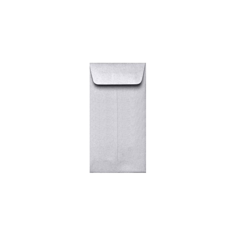 LUX #7 Coin Envelopes (3 1/2 x 6 1/2) 50/Pack, Silver Metallic (7CO-M06-50) image 1