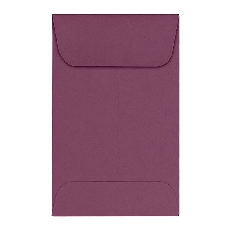 LUX #1 Coin Envelopes (2 1/4 x 3 1/2) 50/Pack, Vintage Plum (LUX-1CO-104-50) image 1