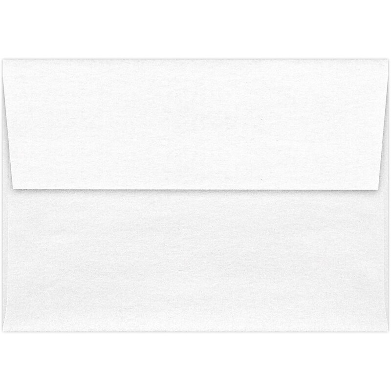 LUX A1 Invitation Envelopes (3 5/8 x 5 1/8) 50/Pack, Crystal Metallic  (5365-30-50) image 1