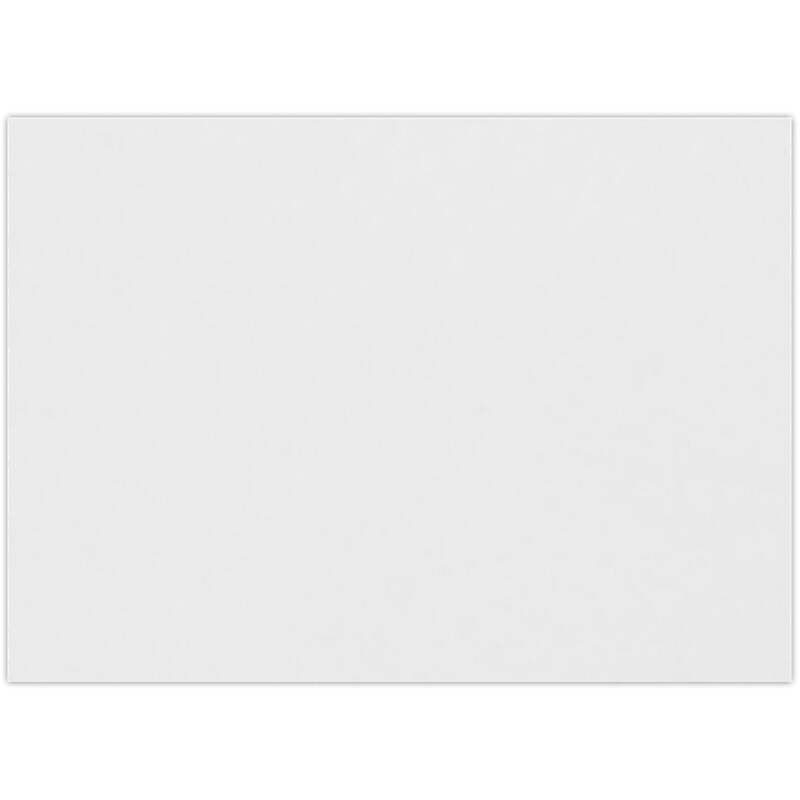 LUX #17 Mini Flat Card (2 9/16 x 3 9/16) 50/Pack, 70lb. Bright White (LEVC930-50) image 1