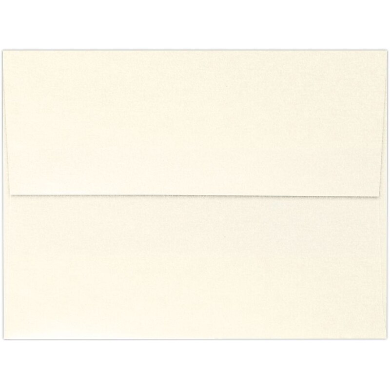 LUX A6 Invitation Envelopes (4 3/4 x 6 1/2) 50/Pack, Champagne Metallic (4875-M08-50) image 1