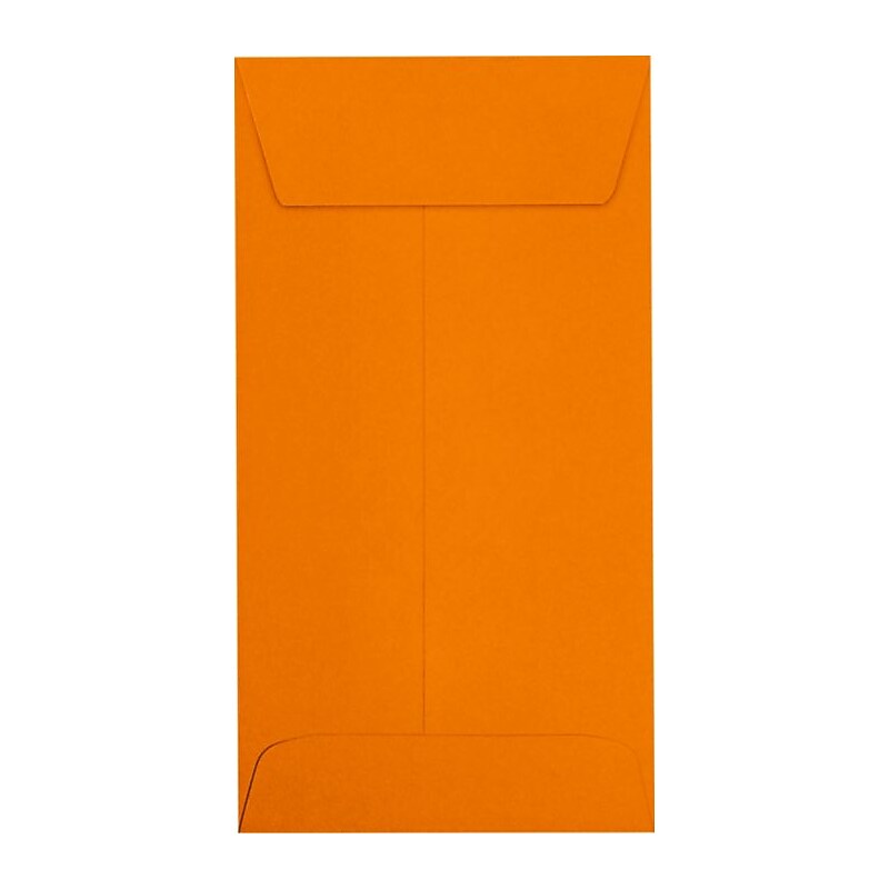 LUX #7 Coin Envelopes (3 1/2 x 6 1/2) 250/Pack, Mandarin (LUX-7CO-11-250) image 1