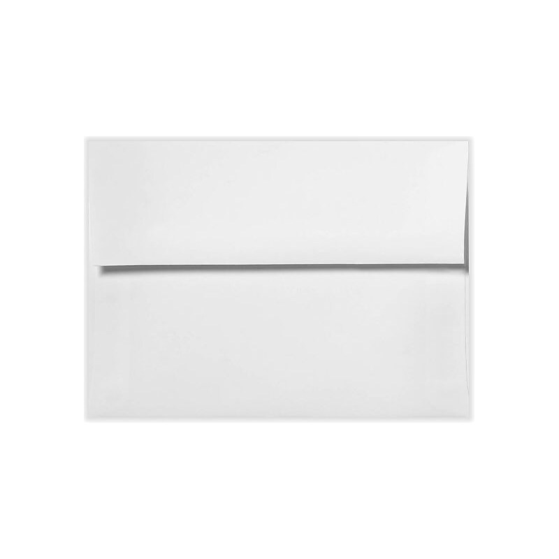 LUX A6 Invitation Envelopes (4 3/4 x 6 1/2) 50/Pack, 70lb. Bright White (20578-50) image 1