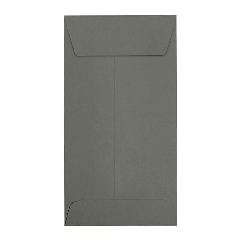 LUX #7 Coin Envelopes (3 1/2 x 6 1/2) 1000/Pack, Smoke (LUX-7CO-22-1000) image 1