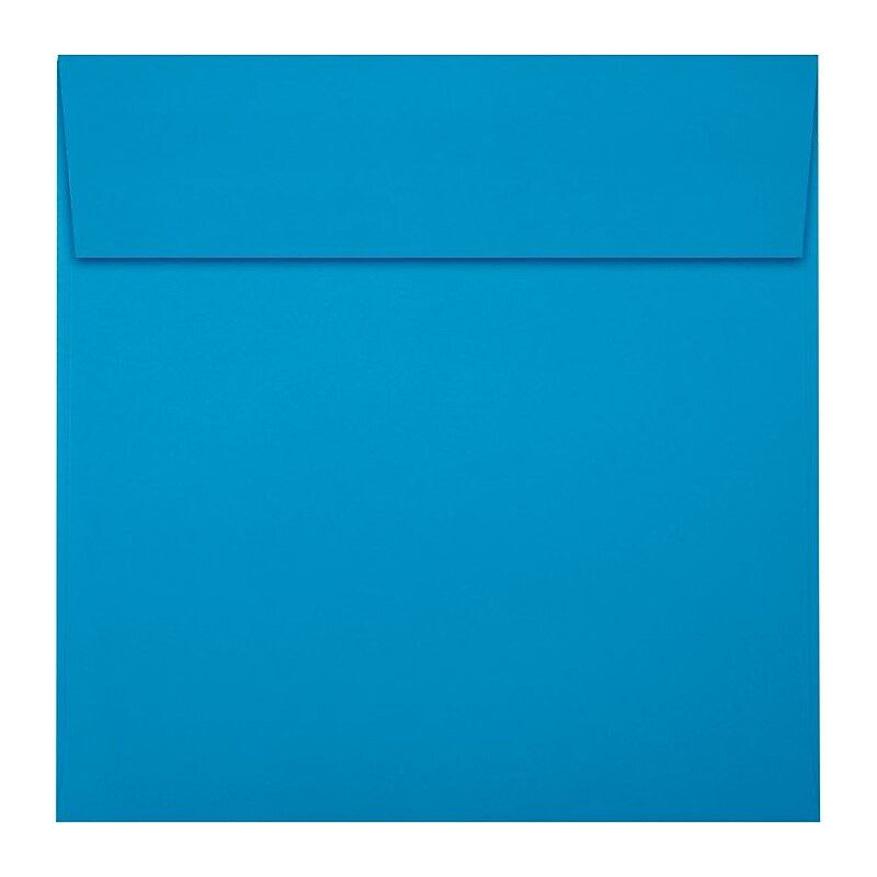 LUX 6 x 6 Square Envelopes 50/Pack, Pool (LUX-8525-102-50) image 1