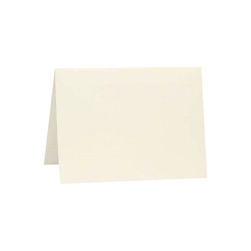 LUX #17 Mini Folded Card (2 9/16 x 3 9/16) 50/Pack, Natural (17MFN-50) image 1