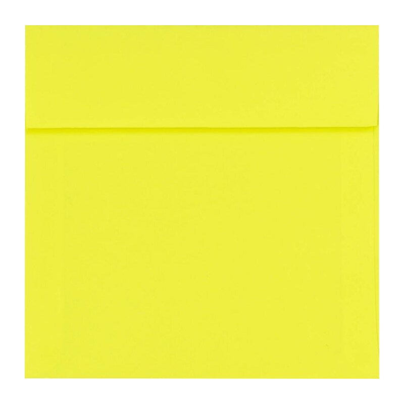 LUX 6 x 6 Square Envelopes 250/Pack, Citrus (8525-20-250) image 1