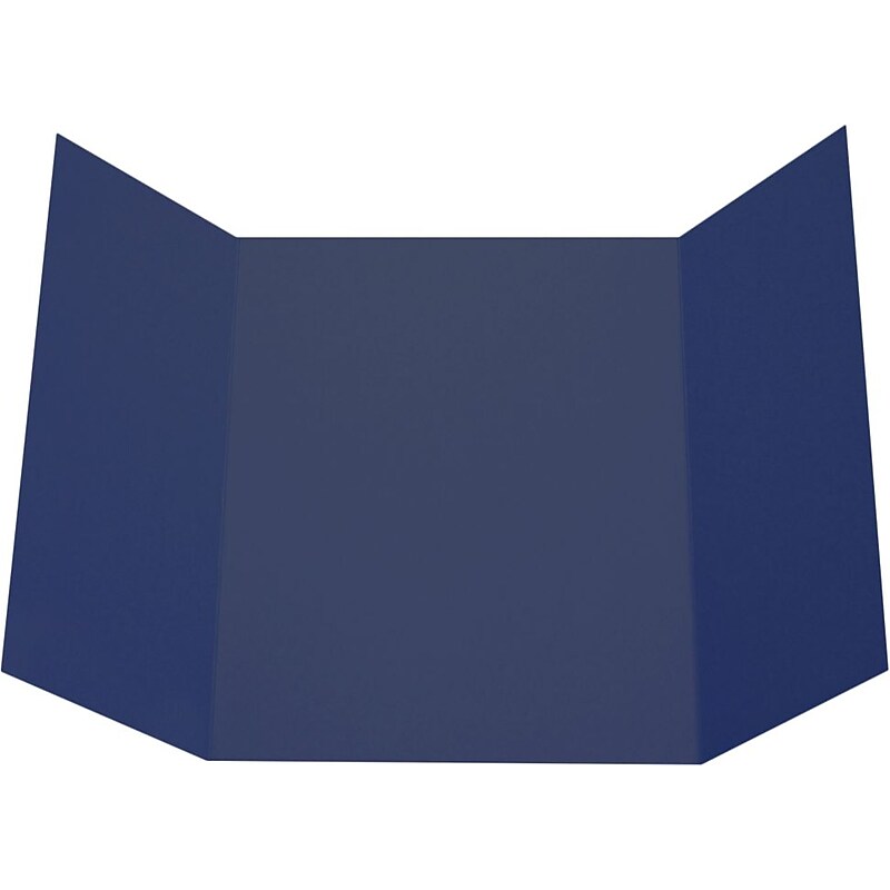 LUX A7 Gatefold Invitation (5 x 7) 50/Pack, Navy (LUXA7GF-103-50) image 1