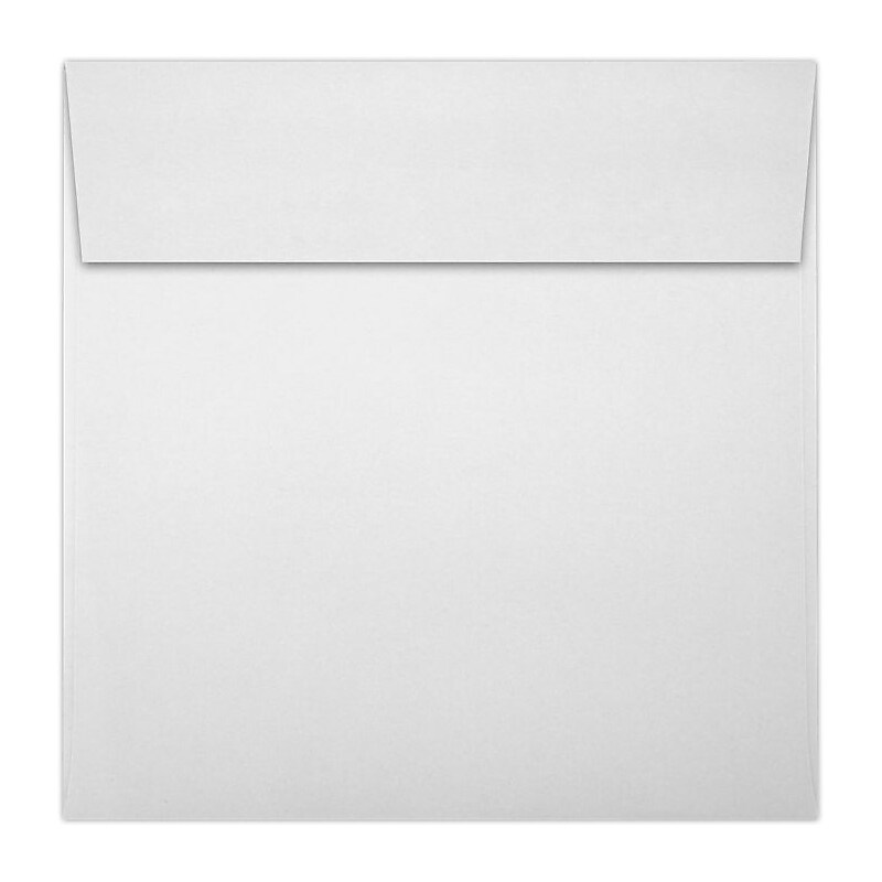 LUX Self Seal Invitation Envelopes, 7 1/2" x 7 1/2", White, 50/Pack (10951-50) image 1