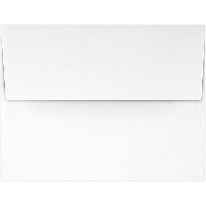 LUX A2 (4 3/8 x 5 3/4) - 100% Cotton - Brilliant White 50/Pack, Brilliant White - 100% Cotton (4870-SBW-50) image 1