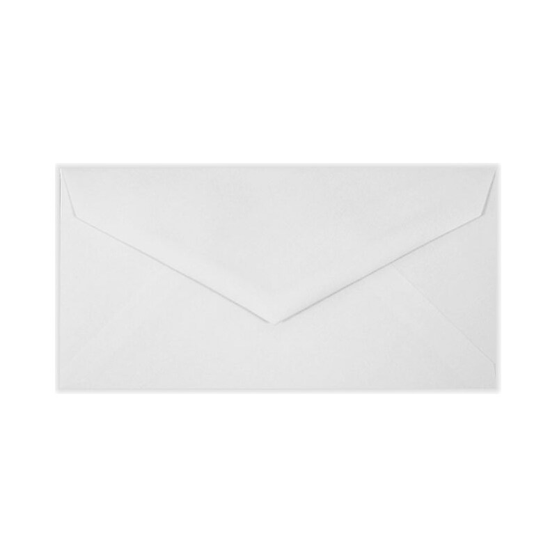 LUX Monarch Envelopes (3 7/8 x 7 1/2) 250/Pack, 24lb. Bright White (43539-250) image 1