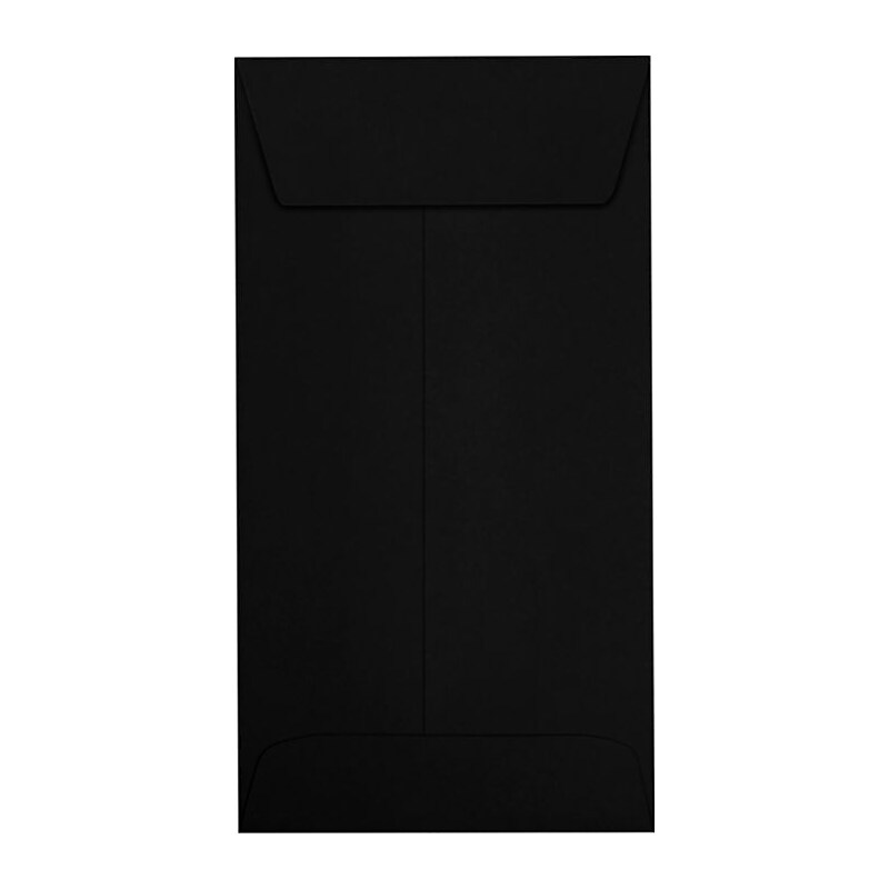 LUX #7 Coin Envelopes (3 1/2 x 6 1/2) 50/Pack, Midnight Black (7CO-B-50) image 1