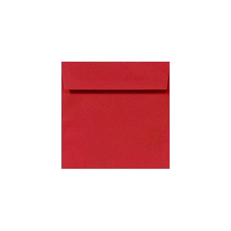 LUX 4 x 4 Square 50/Pack, Ruby Red (8504-18-50) image 1