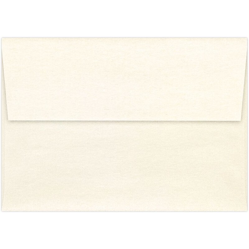LUX A1 Invitation Envelopes (3 5/8 x 5 1/8) 50/Pack, Champagne Metallic (5365-M08-50) image 1