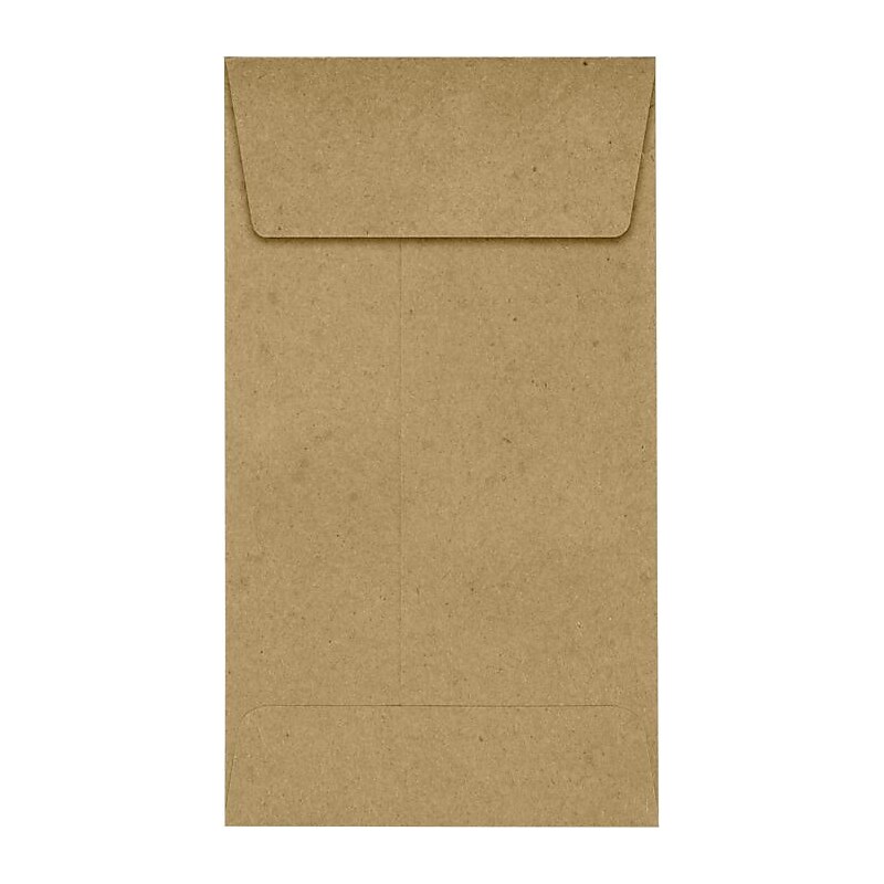 LUX #5 1/2 Coin Envelopes (3 1/8 x 5 1/2) 250/Pack, Grocery Bag (LUX512COGB250) image 1