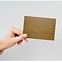 Great Papers Merry Christmas Notecard with Envelope, 4.88" x 3.38", Gold Foil/Kraft, 50/Pack (2021138)~#|#~sp148103510_sc7