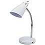 V-Light LED Gooseneck Desk Lamp, 15", White/Chrome (SVCA150002W)~#|#~sp148105501_sc7
