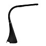 V-Light LED Desk Lamp with Clock, 16", Brushed Chrome/Black (SVLU2FBR)~#|#~sp148105524_sc7