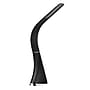 V-Light LED Desk Lamp with Clock, 16", Brushed Chrome/Black (SVLU2FBR)~#|#~sp148105525_sc7
