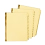 Avery Pre-Printed Paper Dividers with Laminated Tabs, 1-31 Tabs, Buff, Gold Reinforced (11308)~#|#~sp148106872_sc7