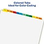 Avery Index Maker Paper Dividers with Print & Apply Label Sheets, 12 Tabs, Multicolor, 5 Sets/Pack (11405)~#|#~sp148106897_sc7
