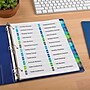 Avery Ready Index Table of Contents Double Column Paper Dividers, 1-24 Tabs, Multicolor (11321)~#|#~sp148106916_sc7