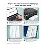 Avery Ready Index Table of Contents Double Column Paper Dividers, 1-24 Tabs, Multicolor (11321)~#|#~sp148106917_sc7