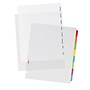 Avery Clear Easy View Plastic Dividers, 8 Tabs, Multicolor (16741)~#|#~sp148107028_sc7
