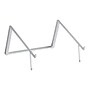 Rain Design mBar Pro+ 6.4" x 9.6" Aluminum Foldable Laptop Stand, Silver (10084)~#|#~sp148190962_sc7