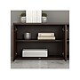 Bush Business Furniture Hybrid 21" Low Storage Cabinet with Doors and Shelves, Black Walnut (HYS160BW-Z)~#|#~sp148191662_sc7