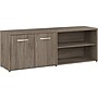 Bush Business Furniture Hybrid 21" Low Storage Cabinet with Doors and Shelves, Modern Hickory (HYS160MH-Z)~#|#~sp148191665_sc7