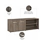 Bush Business Furniture Hybrid 21" Low Storage Cabinet with Doors and Shelves, Modern Hickory (HYS160MH-Z)~#|#~sp148191667_sc7