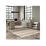 Bush Business Furniture Hybrid 21" Low Storage Cabinet with Doors and Shelves, Modern Hickory (HYS160MH-Z)~#|#~sp148191672_sc7