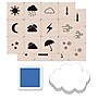 Hero Arts Weather Icons Stamps Mini Tub, 12/Set, 2 Sets (HOALP425-2)~#|#~sp148288850_sc7