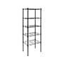 Mount-It! 5-Tier Metal Shelving Unit, 17", Black (MI-7861)~#|#~sp148296757_sc7