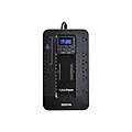 CyberPower Ecologic Series 850VA 12-Outlet UPS, Black (EC850LCD)