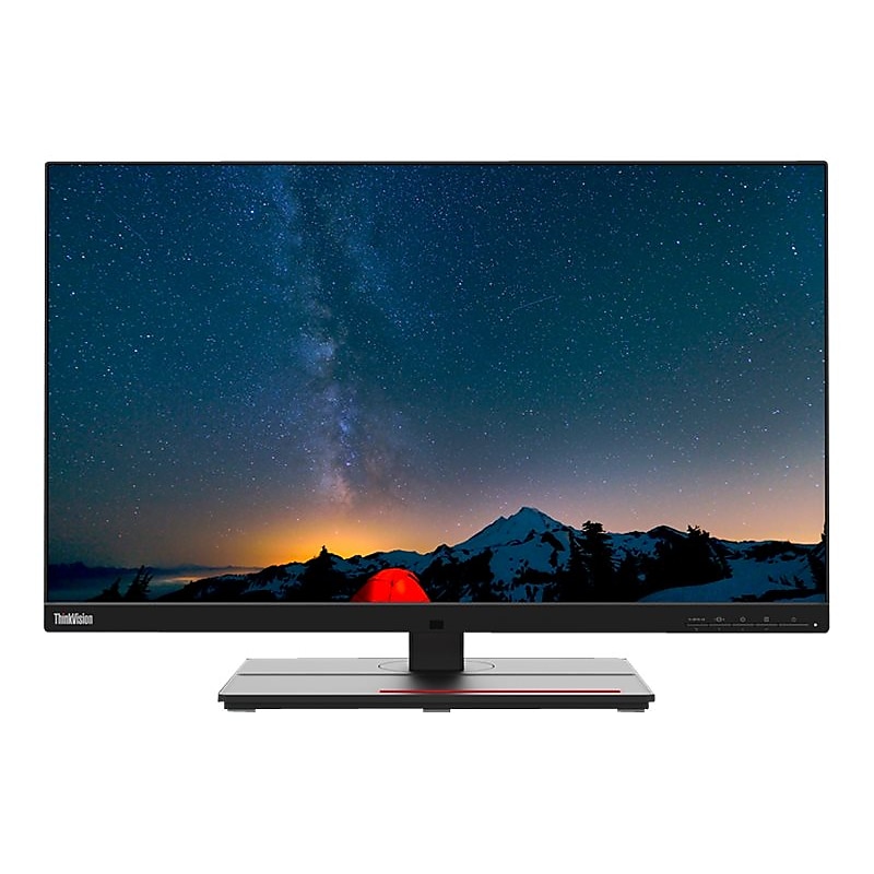 Lenovo ThinkVision P27u-20 27" 4K Ultra HD LED Monitor, Raven Black (62CBRAR6US) image 1
