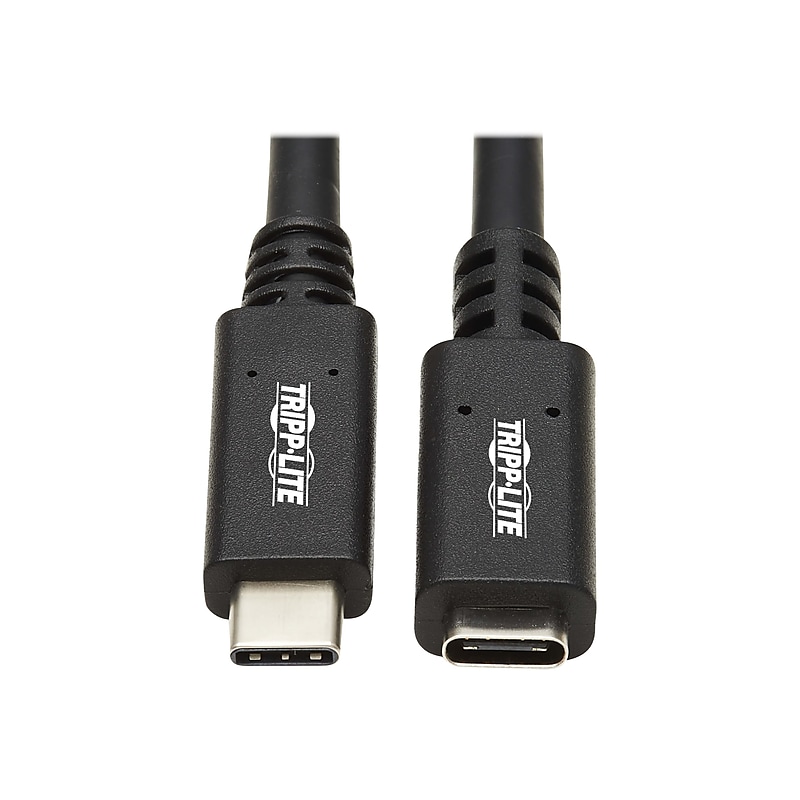 Tripp Lite 3' USB C Cable, Black (U421-003) image 1