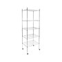 Mount-It! 5-Tier Steel Shelving Unit with Wheels, 24", Silver (MI-7862)~#|#~sp148401151_sc7