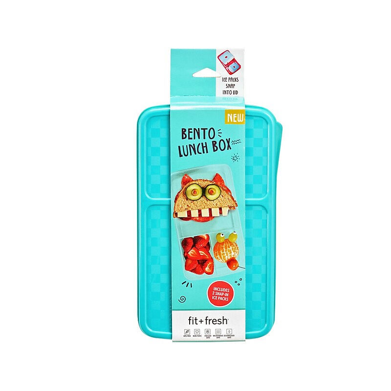 Fit & Fresh Bento Lunch Box, Blue (826KCH) image 1