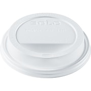 Solo Traveler Sip Through Hot Cup Lid, White, 120/Pack (TL1224TG)