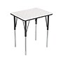 MooreCo Essentials Economy 26" Student Desk, Gray Nebula (91673)~#|#~sp148784027_sc7