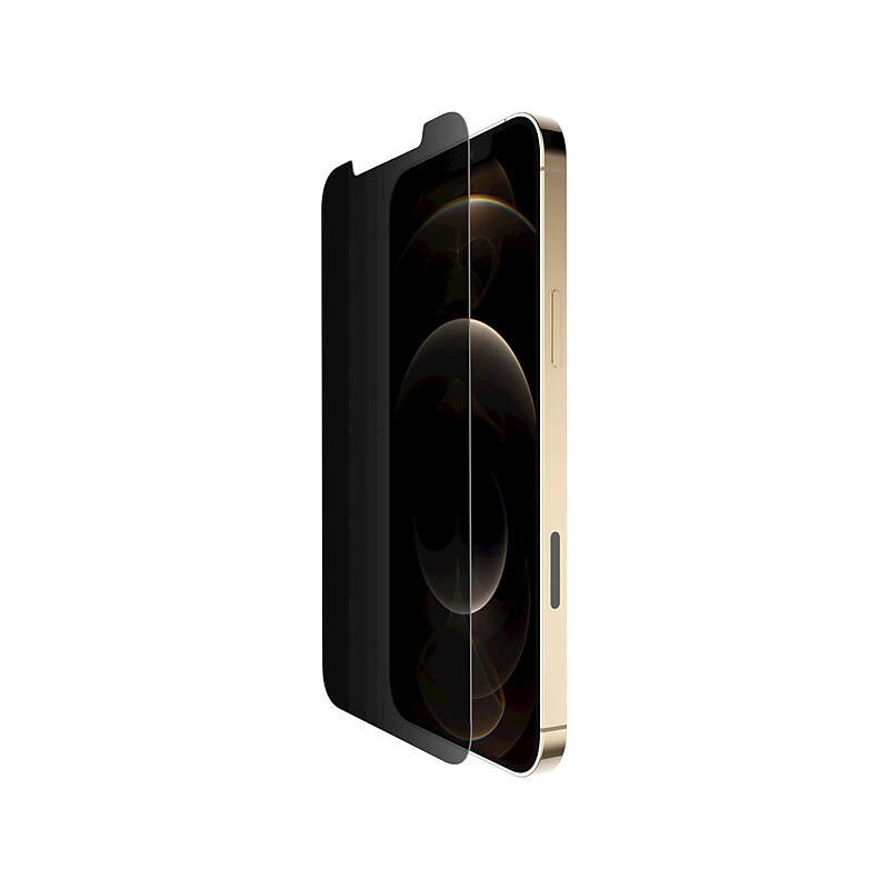 Belkin SCREENFORCE TemperedGlass Privacy Protector for iPhone 12 Pro Max (OVA031zz) image 1