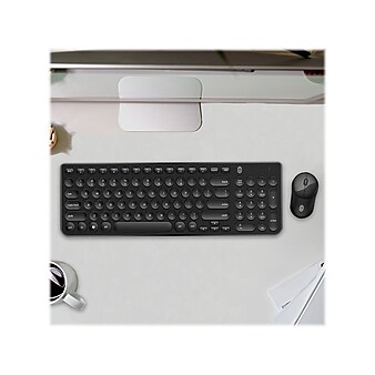 OTM Essentials Pro Wireless Keyboard & Optical Mouse Combo, Black (ROB-B3WBK)