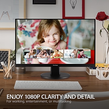 ViewSonic 27" 1080p 75Hz Full HD LED Monitor, Black (VA2747-MH)
