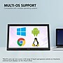 ViewSonic 24" 75Hz LED Touch Monitor, Black (TD2423D)~#|#~sp148978561_sc7